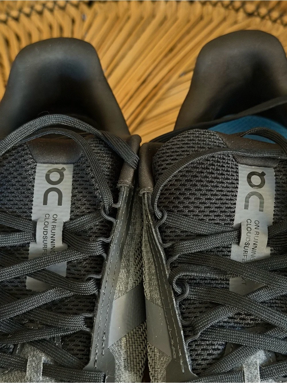 On Cloudsurfer Next Men's Running Shoes Size 10 Black Gray With Currex Insole